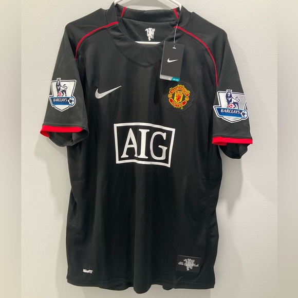 MANCHESTER UNITED MENS RONALDO 2007/08 DRY- FIT JERSEY - Picture 1 of 4